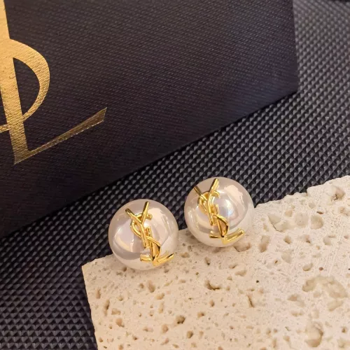 Pearl Letter Earrings