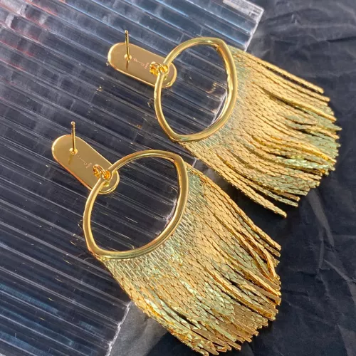 24K Tassel Earrings