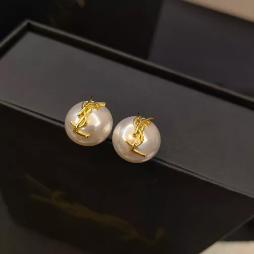 Pearl Letter Earrings